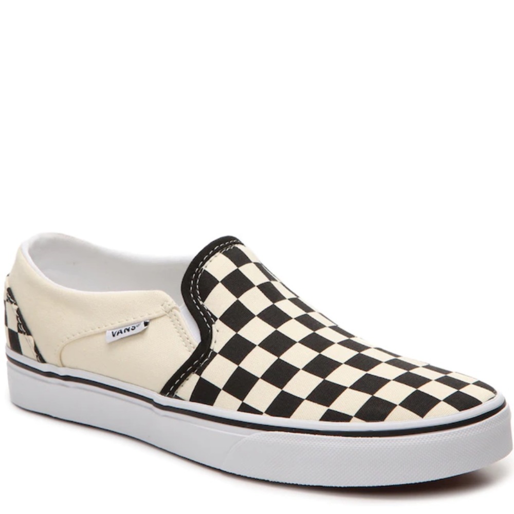 Black & White Checkered Vans